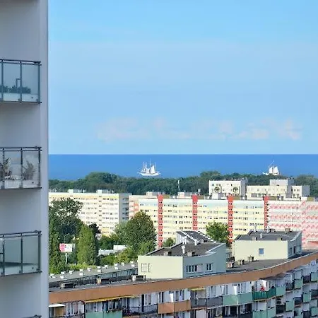 Appartement View -16pietro, Parking Podziemny, Widok Na I Morze