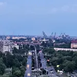 View -16pietro, Parking Podziemny, Widok Na I Morze Гданьск