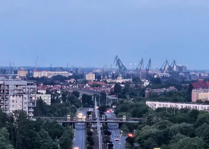 View -16pietro, Parking Podziemny, Widok Na I Morze Danzica